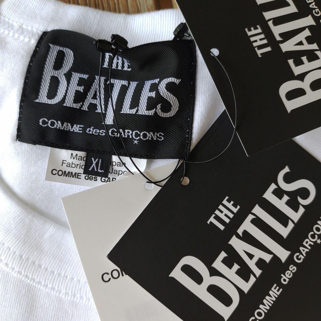 XL コムデギャルソンTHE BEATLES イラストプリント Tシャツ XL