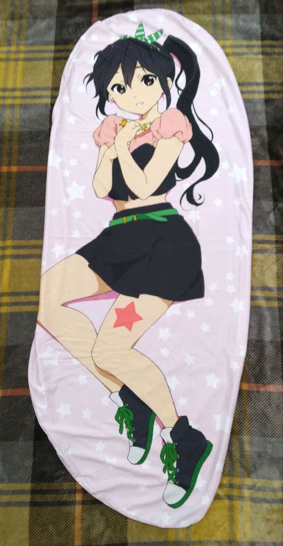 【おまけ付】けいおん！ 平沢唯 ほぼ等身大低反発クッション