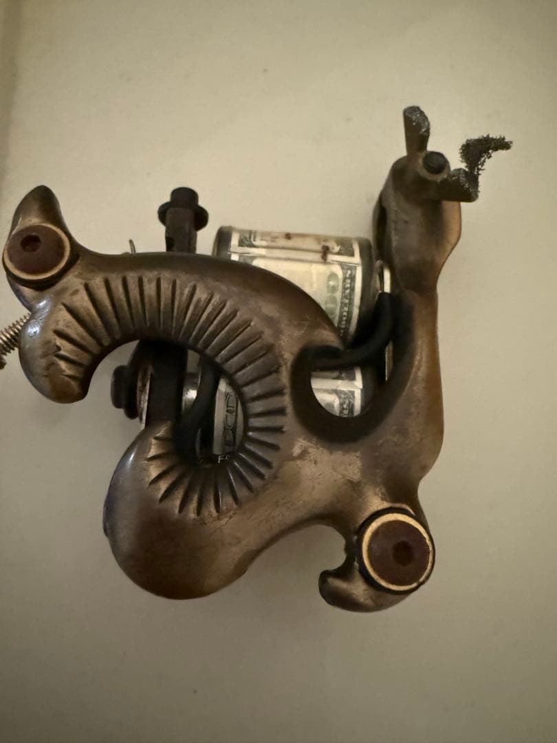 ダブルコイルタトゥーマシン メタル製