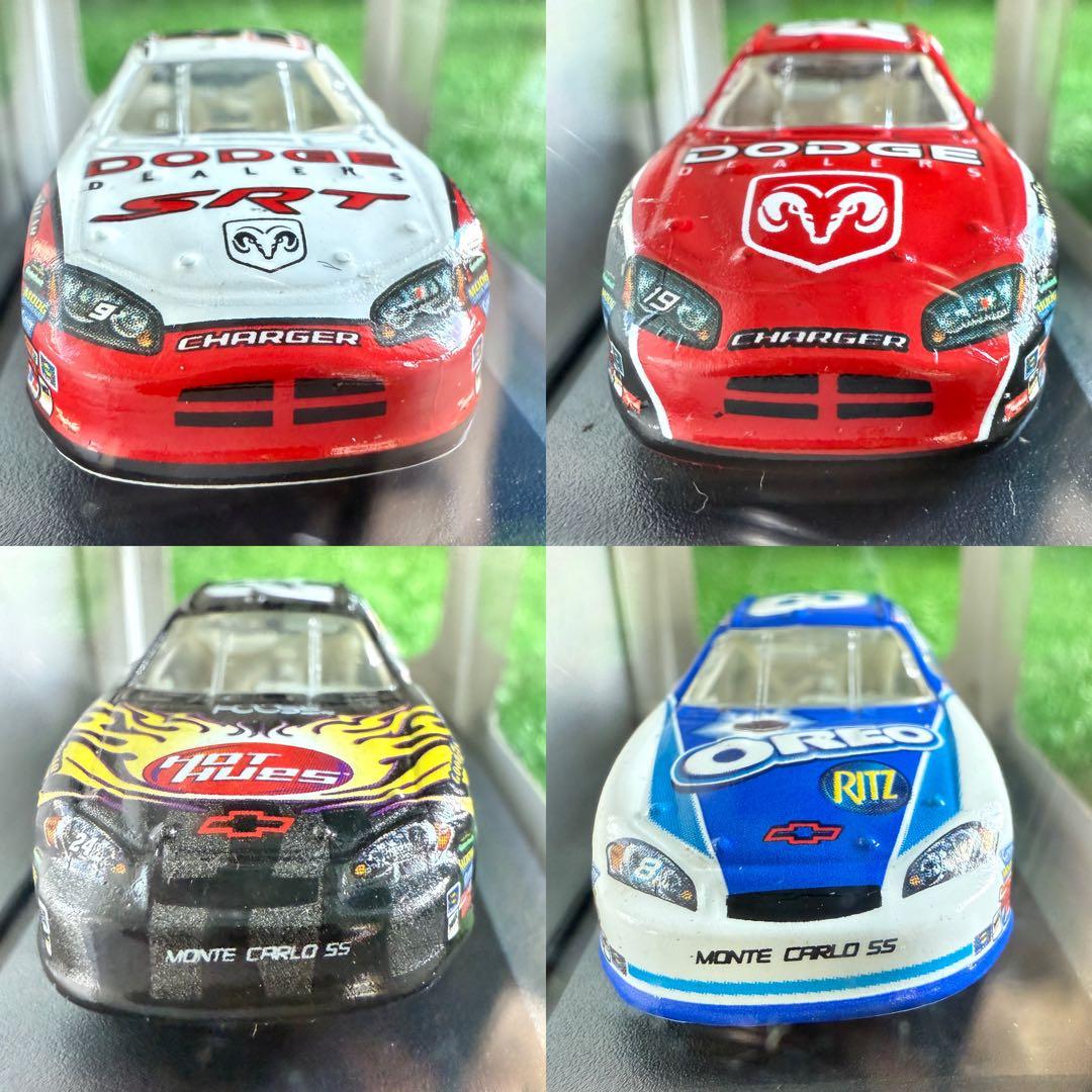 コ【26】NASCAR ダイキャスト モデルカー レーシングカー 玩具車 計8台