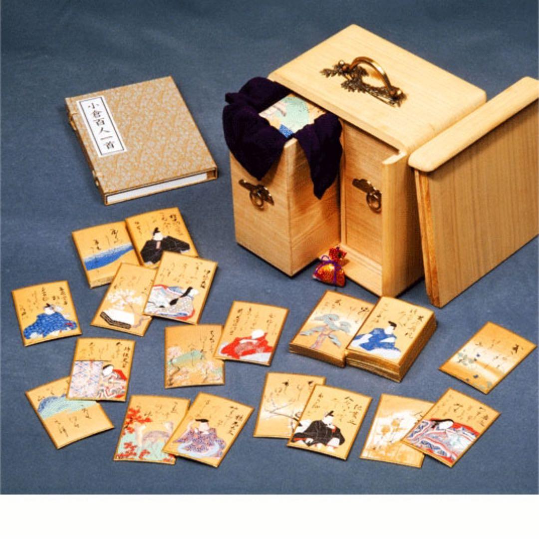 希少】小倉百人一首｟光琳かるた｠ 尾形光琳筆 完全版 便利堂出版