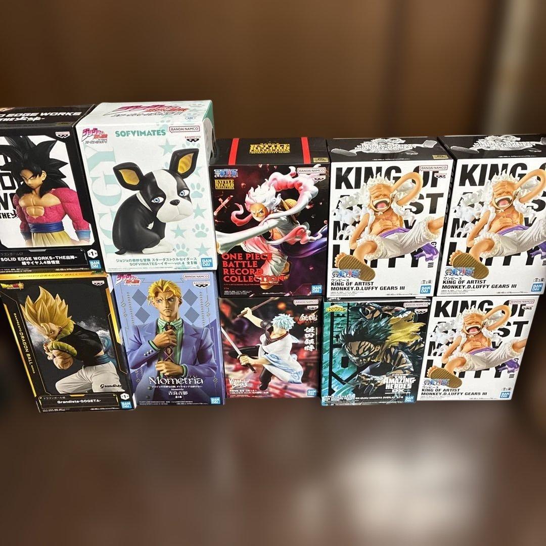 ジャンプフィギュア まとめ売り ワンピース ドラゴンボール ヒロアカ
