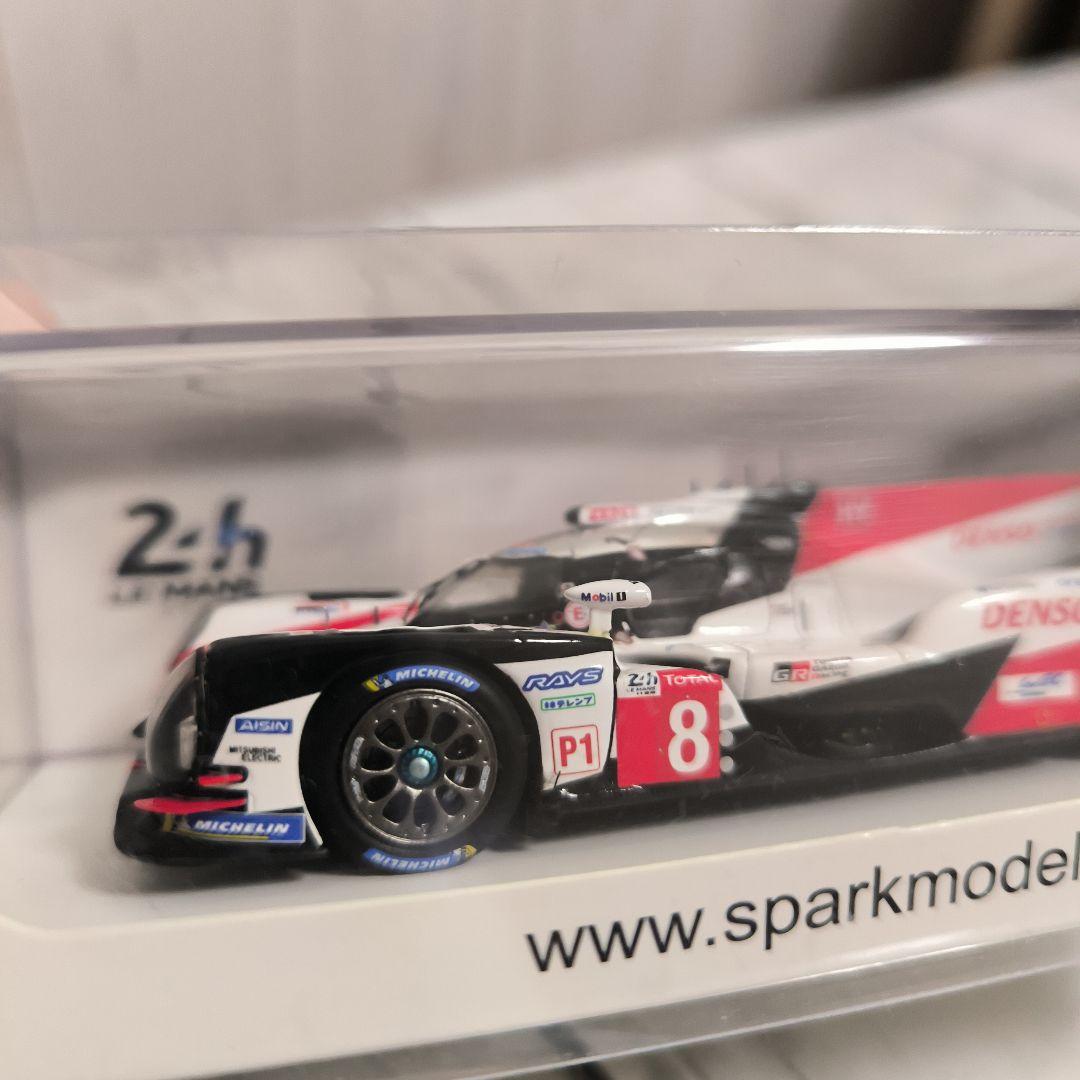 TOYOTA TS050 HYBRID 2018年　中嶋選手の直筆サイン入り