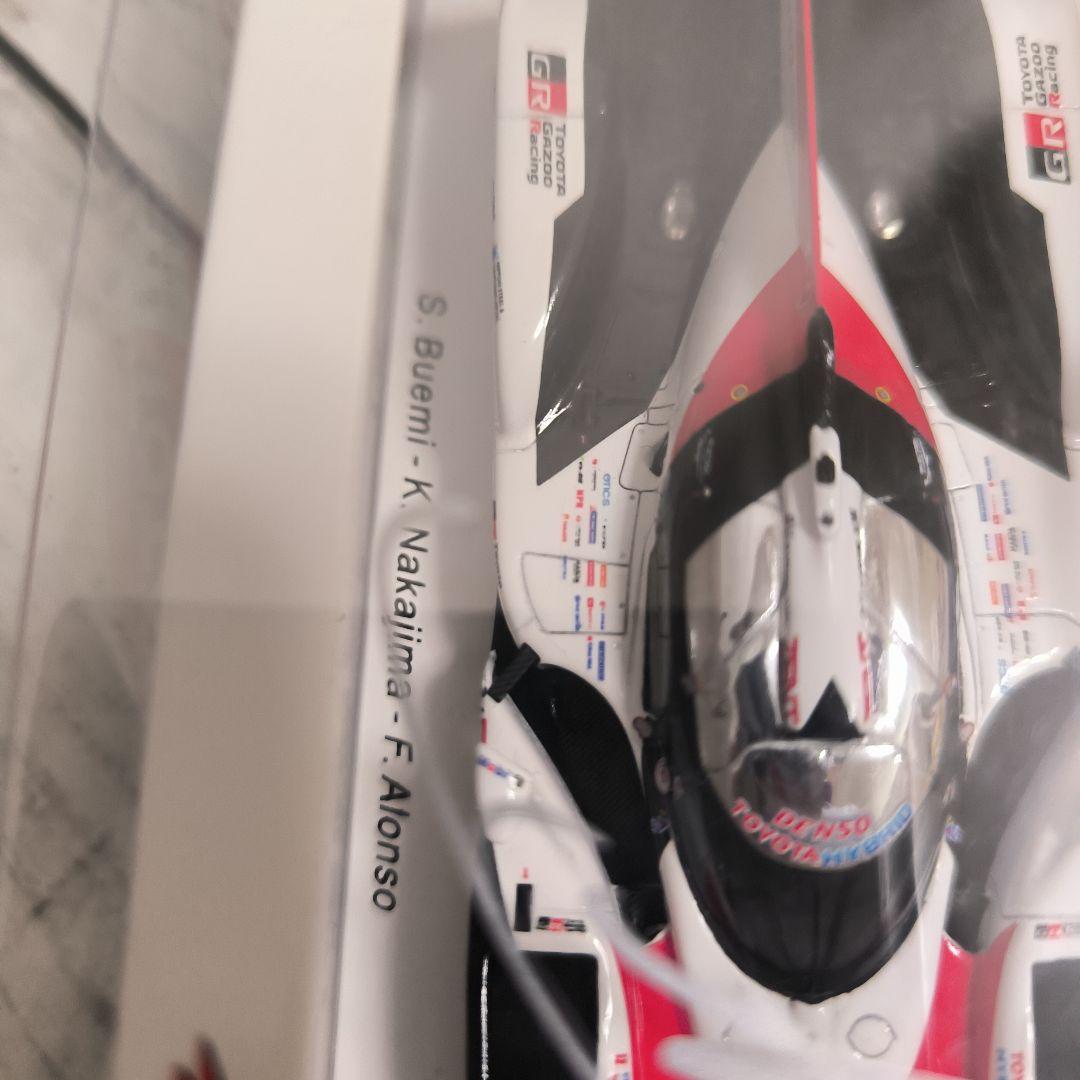 TOYOTA TS050 HYBRID 2018年　中嶋選手の直筆サイン入り