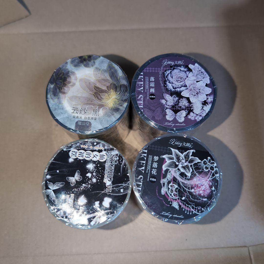 海外マステ 薔薇 等 巻き売り 装飾マステ 海外マスキングテープ - メルカリ