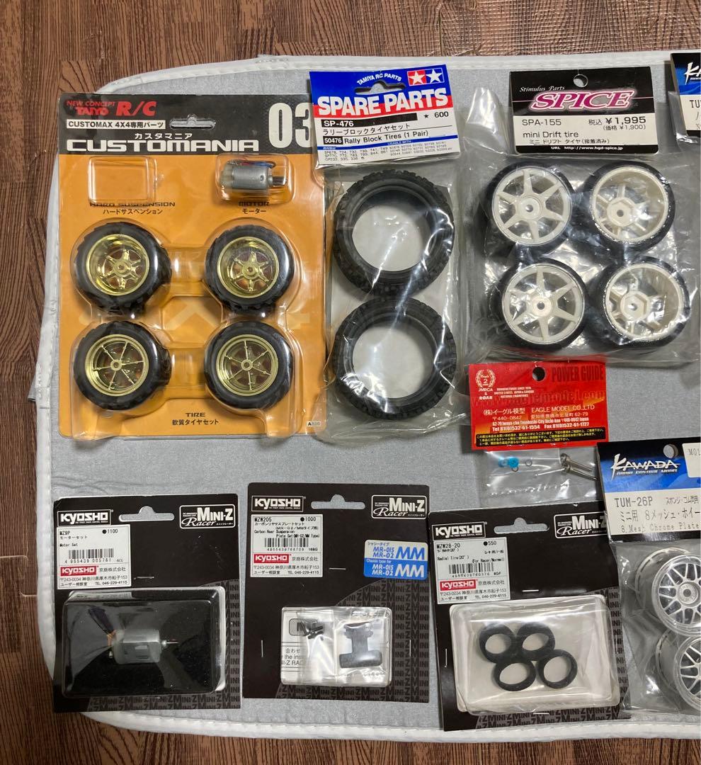 ミニッツ ラジコン 部品まとめ売り タイヤホイールモーター