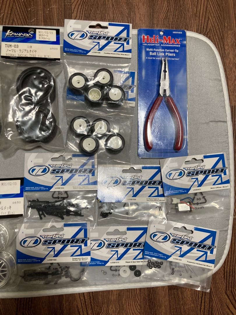 ミニッツ ラジコン 部品まとめ売り タイヤホイールモーター