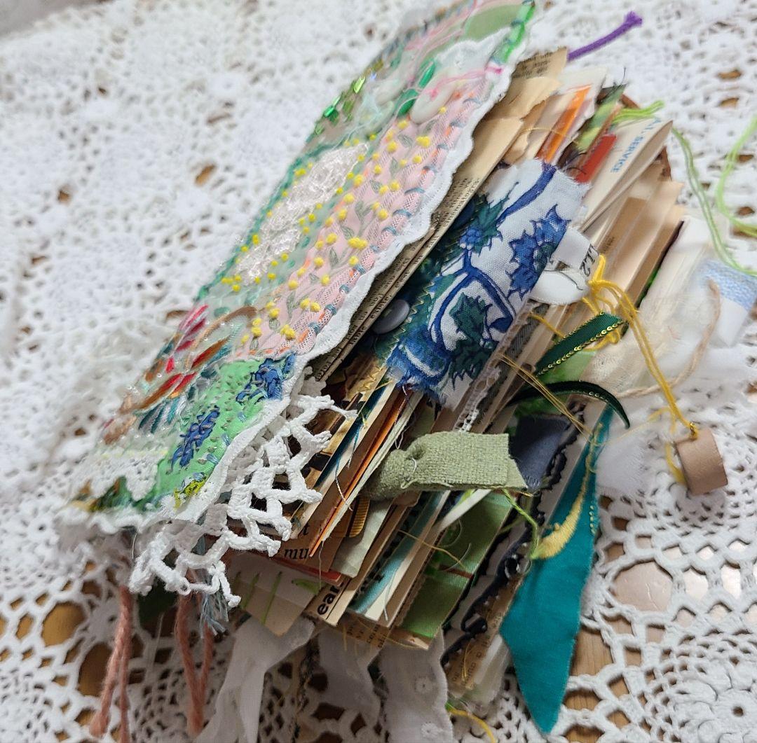 タズちゃん様　junkjournal　ジャンクジャーナル　パッチワーク