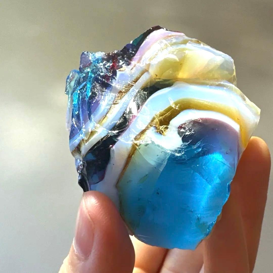 アンダラクリスタル シエラネバダ マルチカラー132.6g レア Andara