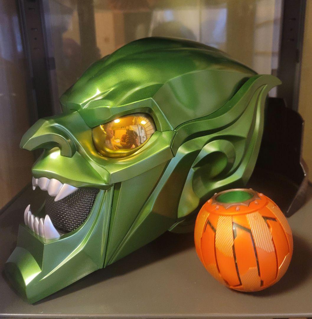 ハズブロ グリーンゴブリン ヘルメットハズブロ スパイダーマン NWH