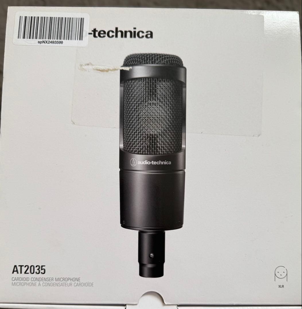 audio-technica AT2035コンデンサーマイク