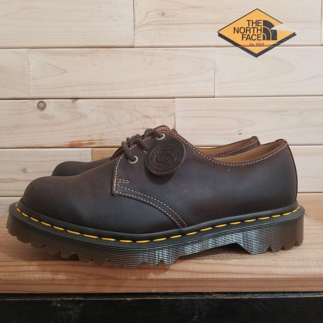 未使用　Dr.martens 1461 イングランド製　3ホール　26.0　茶