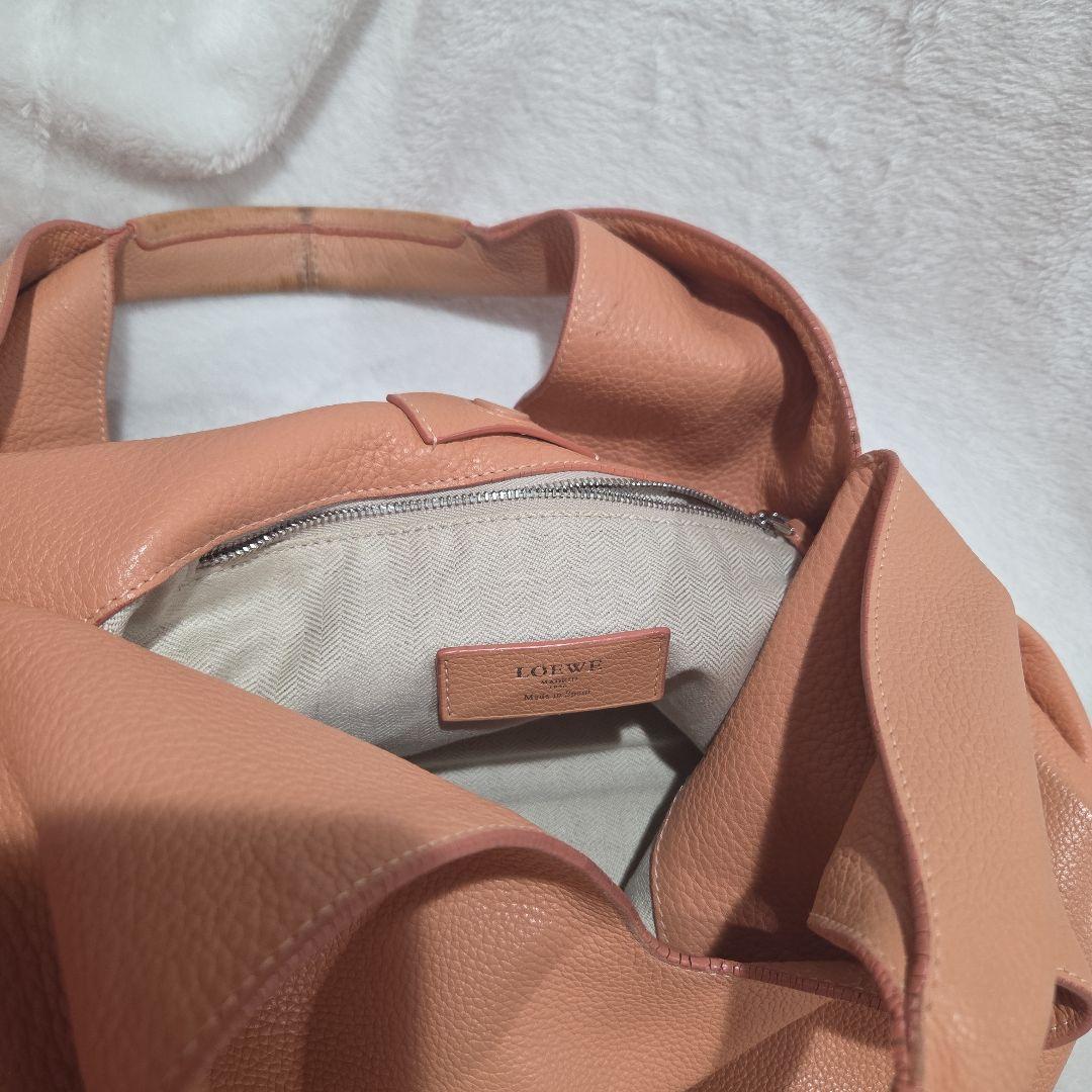 LOEWE ピンク ハンドバッグ 保存袋付き