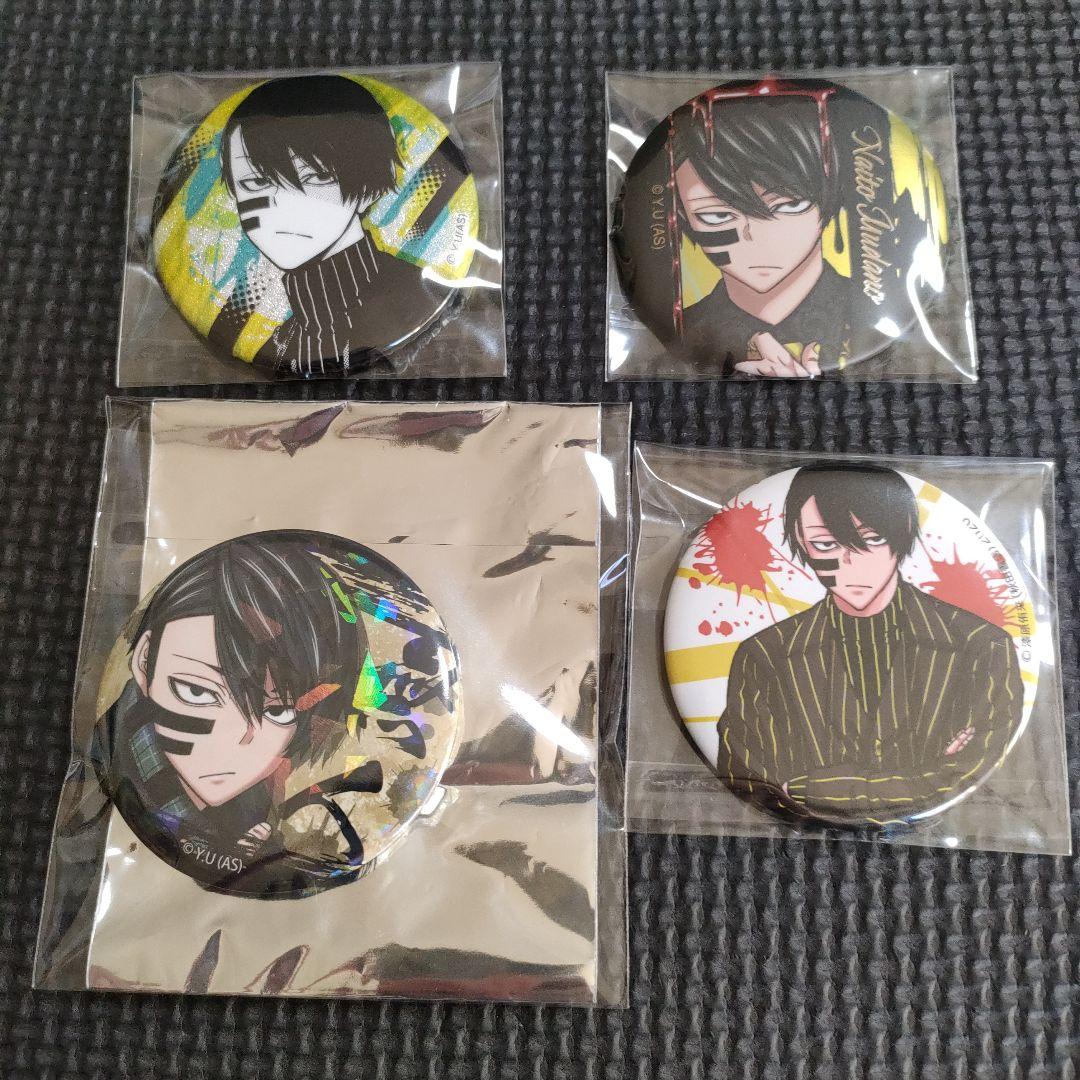 ⟡*.様 【未使用】 桃源暗鬼 缶バッジ まとめ売り 無陀野無人 希少