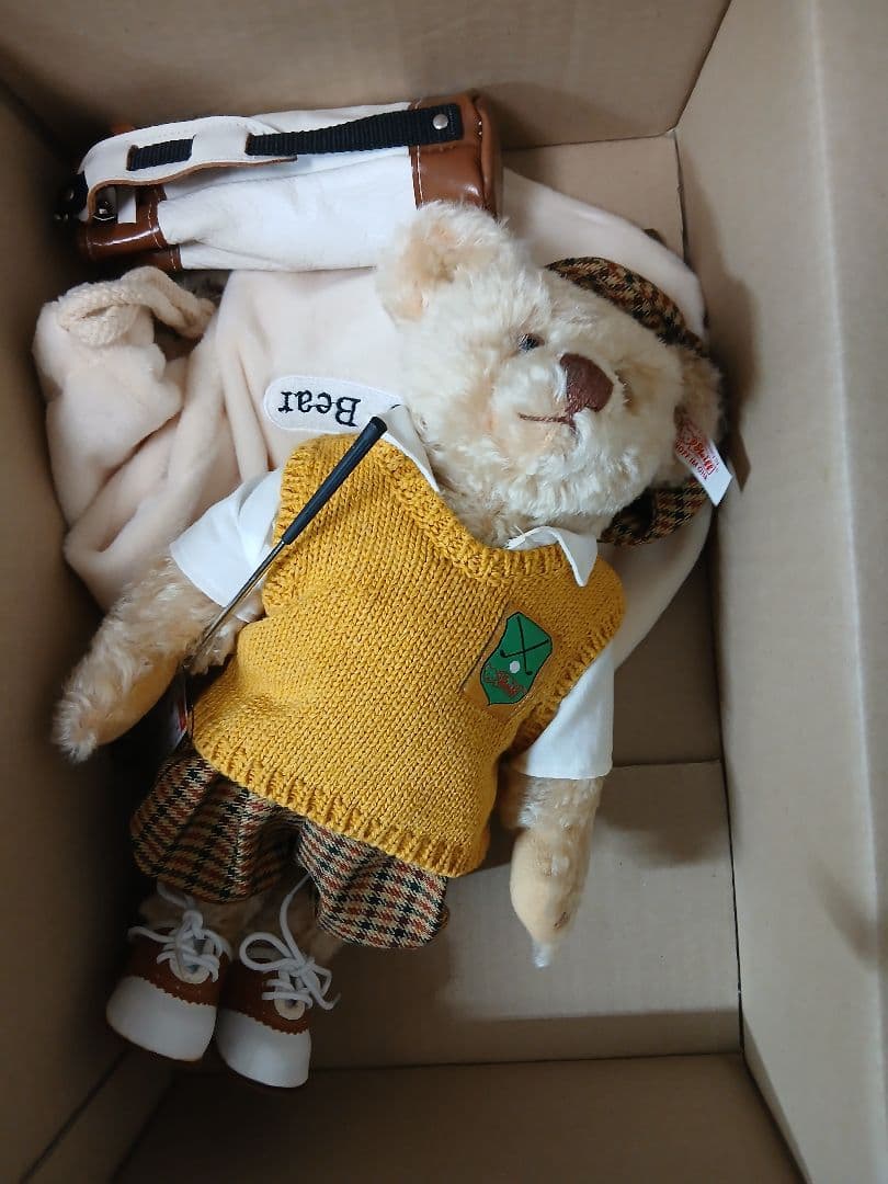 Steiff ゴルフプレイヤー　テディベア