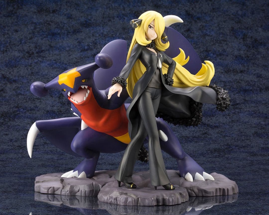 ポケモン ARTFX J シロナ with ガブリアス コトブキヤ 新品