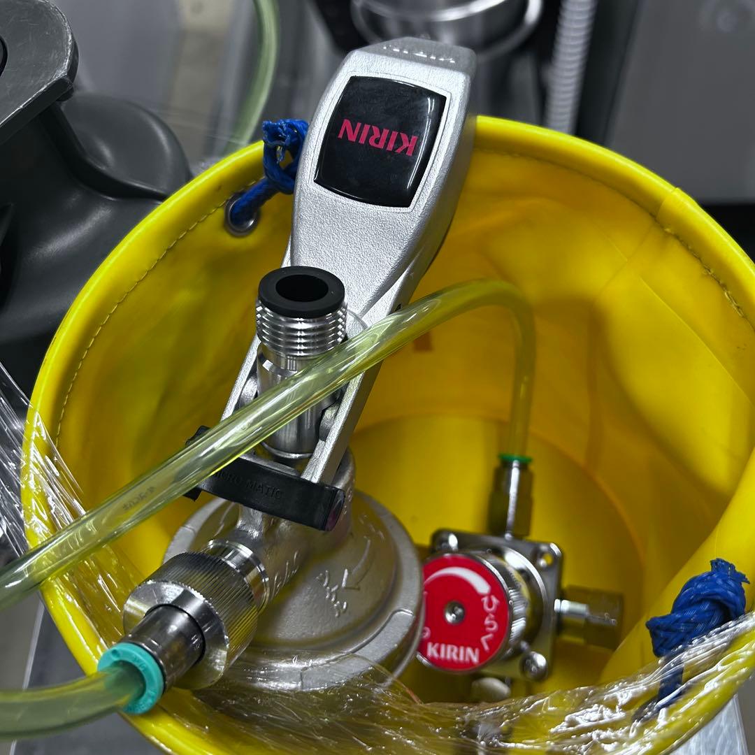 6441【程度良好】ニットク 1口 ビールサーバー BSE-20 減圧弁付 6441