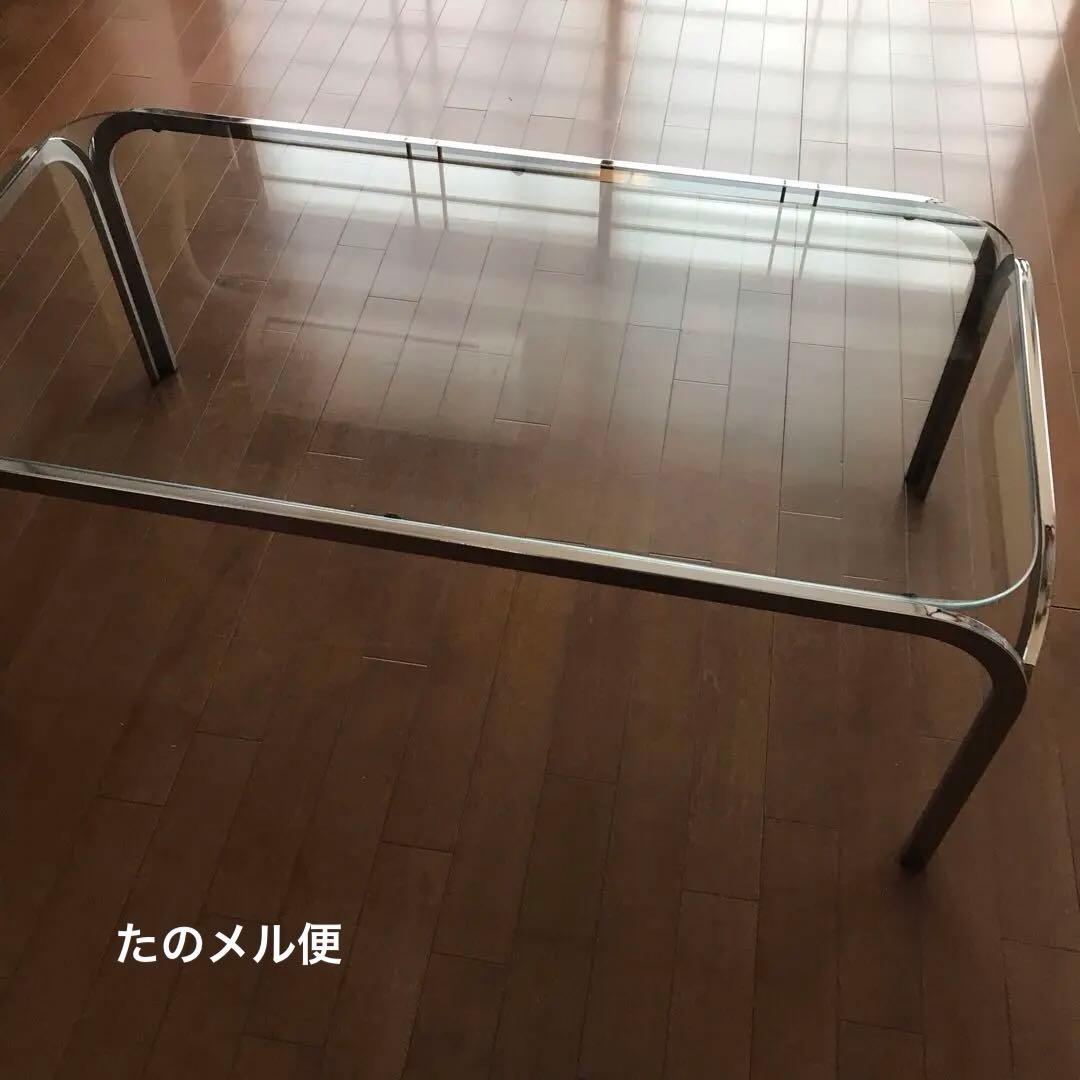 ガラステーブル 昭和レトロ