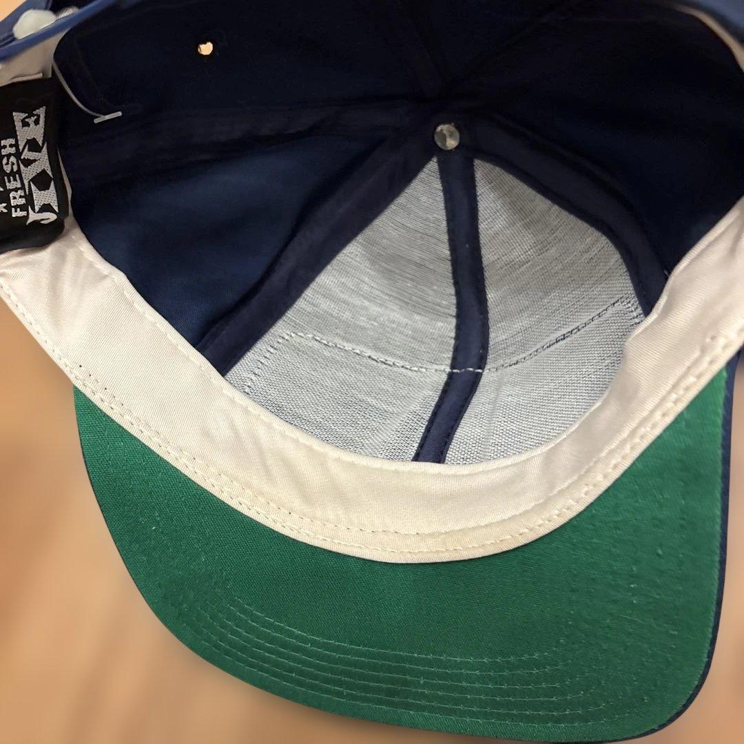 FRESH JIVE 刺繍ロゴ ネイビーキャップ USA製 90's 未使用 - メルカリ