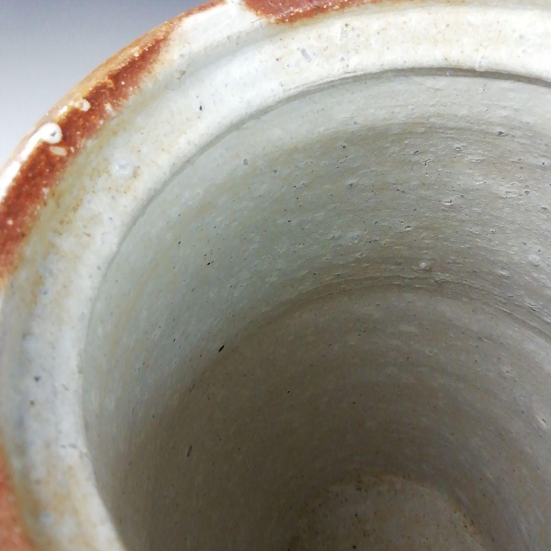 Ｔ１９１　水指　『細水指』『信楽焼　壺中窯　保庭楽入』『久田宗也(尋牛斎)箱書』