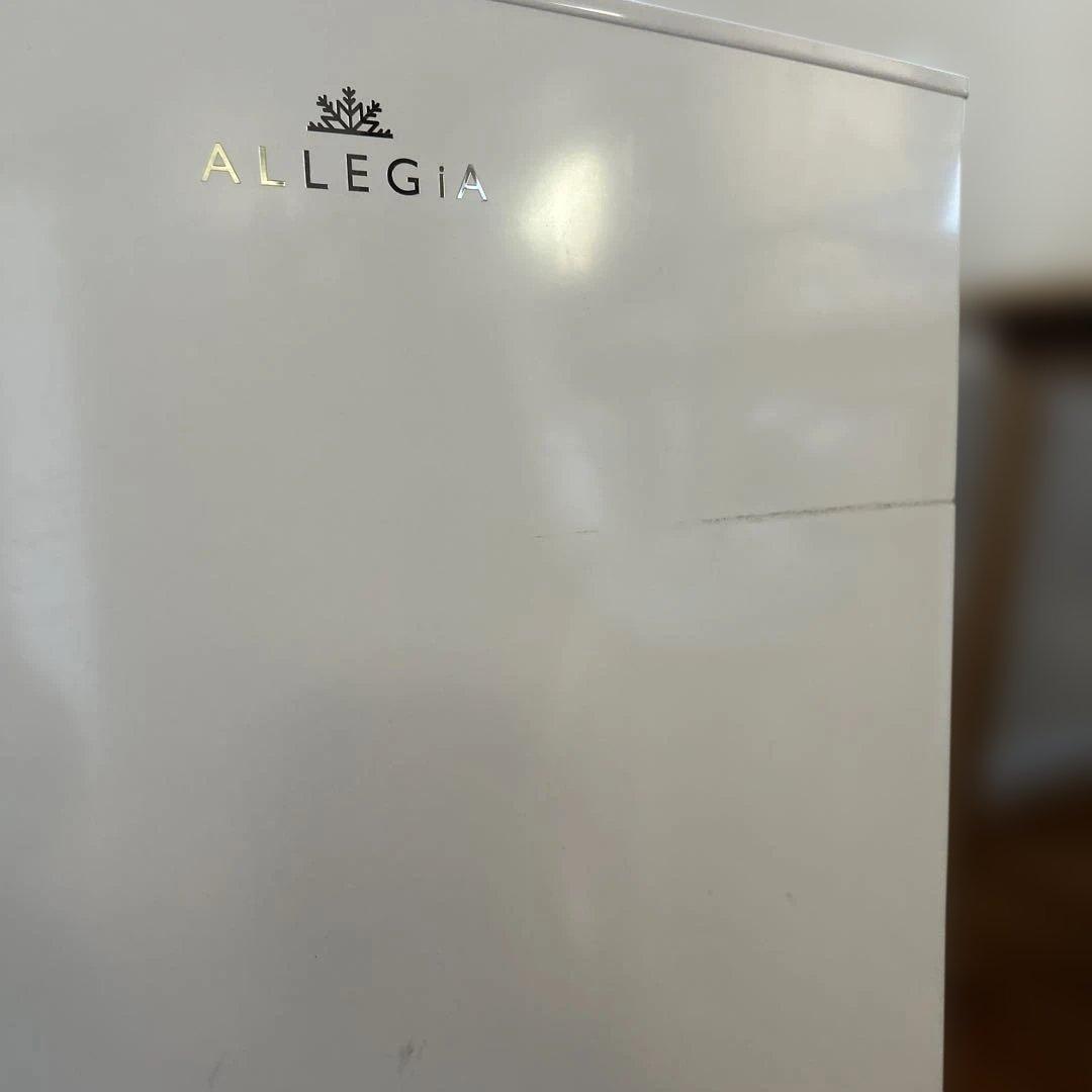 【説明書あり】657 ALLEGIA アレジア 61L 家庭用冷凍庫 2021年