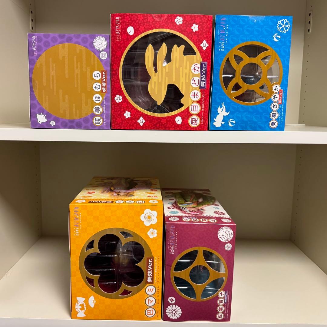 魔法少女まどか☆マギカ 舞妓・晴着ver 1/8スケールフィギュア 5体セット