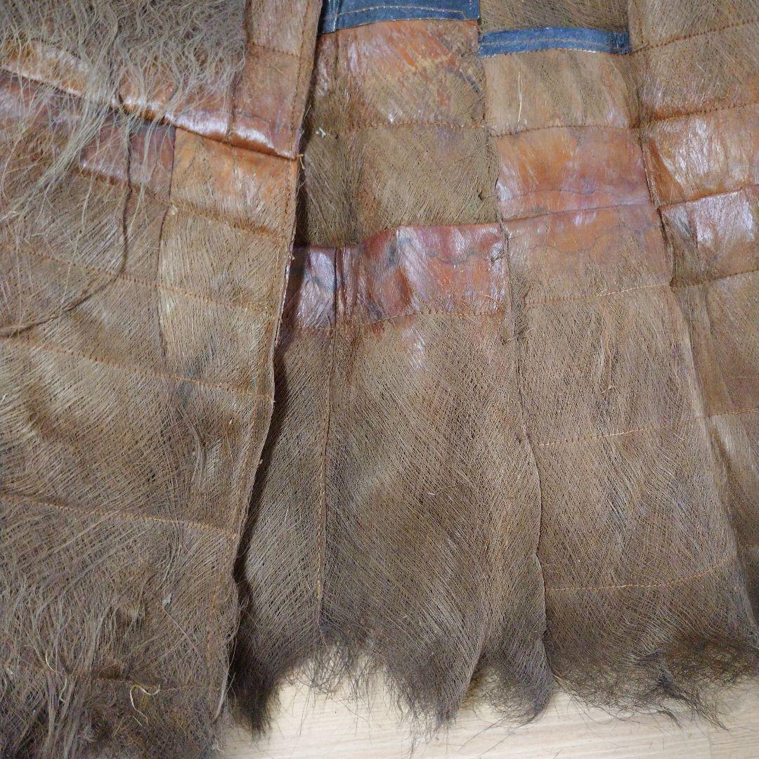 貴重】棕櫚蓑 日本製 伝統工芸 蓑 合羽 雨具 みの かっぱ