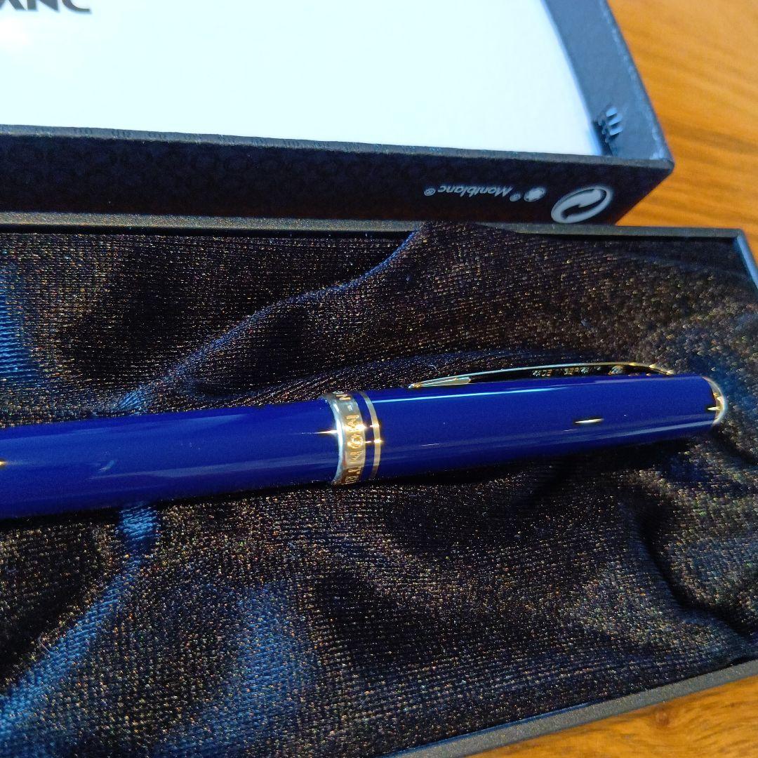 MONT BLANC ネイビー ボールペン 専用ケース付き