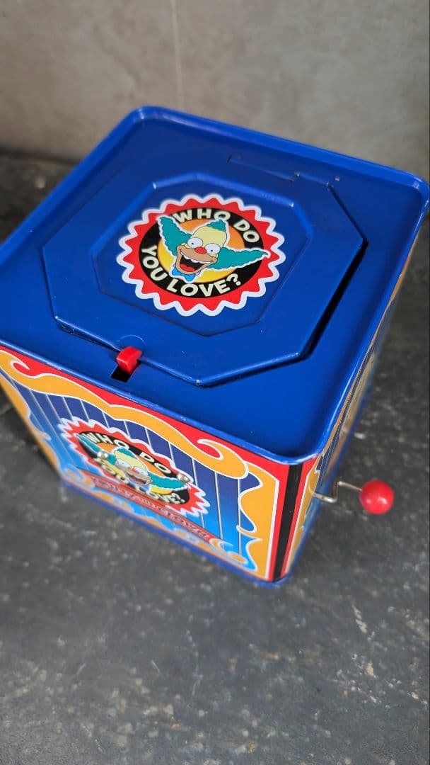 シンプソンズ クレイジークラウン ジャックインザボックス アメトイ