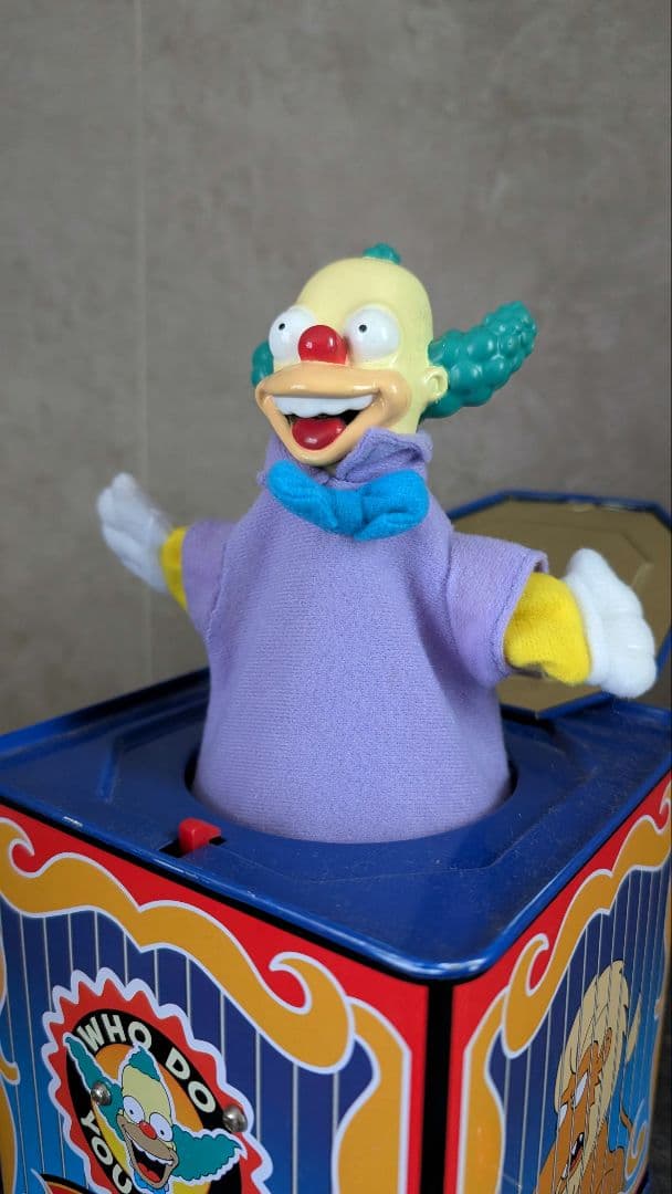 シンプソンズ クレイジークラウン ジャックインザボックス アメトイ