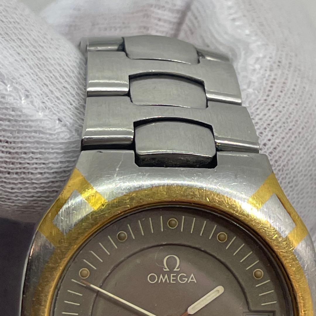 【ジャンク】オメガ シーマスター ポラリス SS/K18 クオーツ