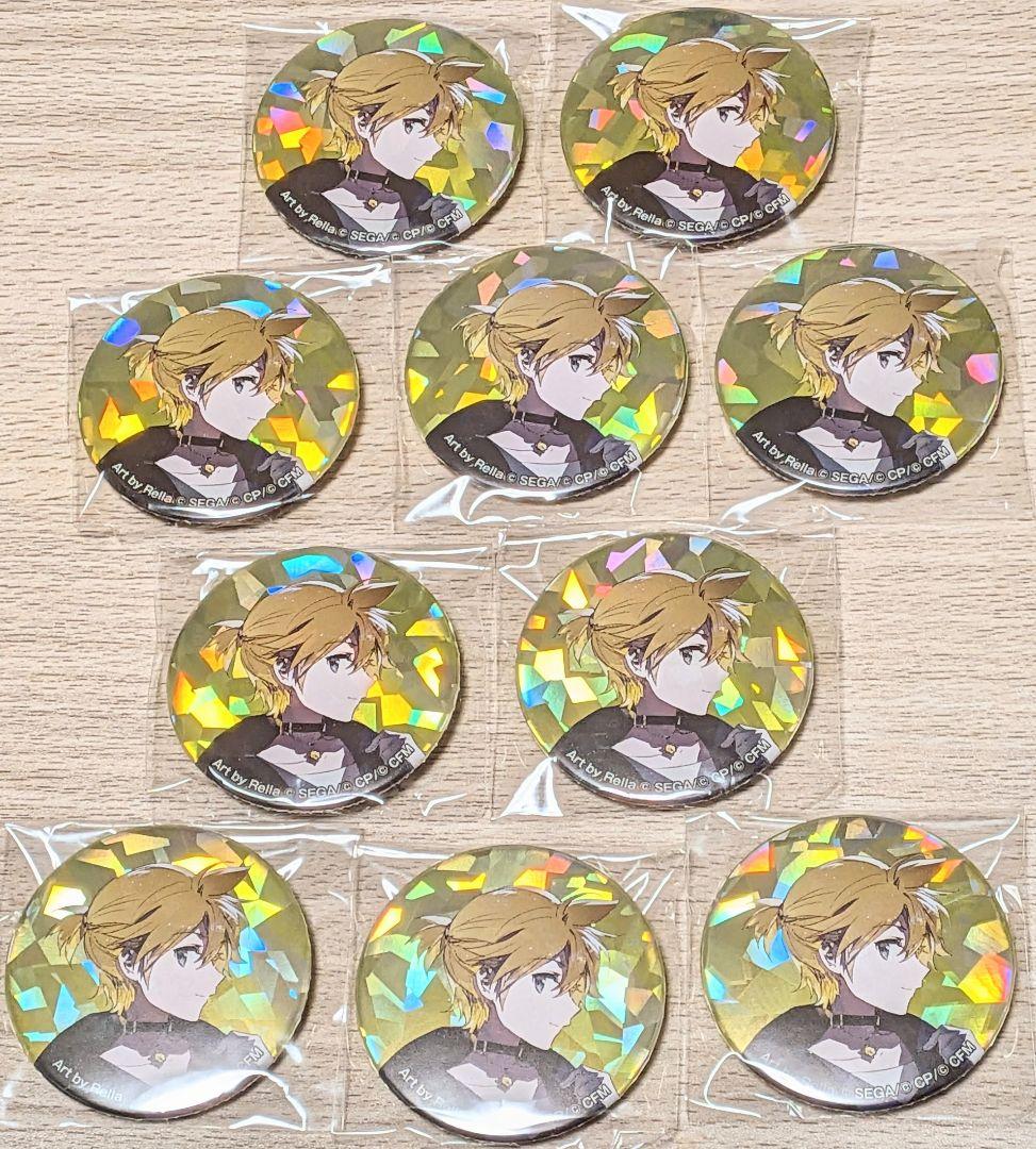 セカイの宝石箱 鏡音レン 缶バッジ Rella
