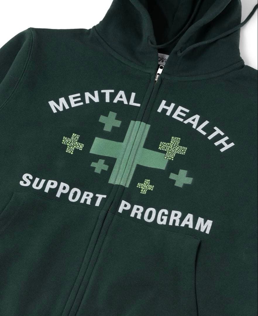 トップス LIFEMANIA Mental Support Zip Hooeie