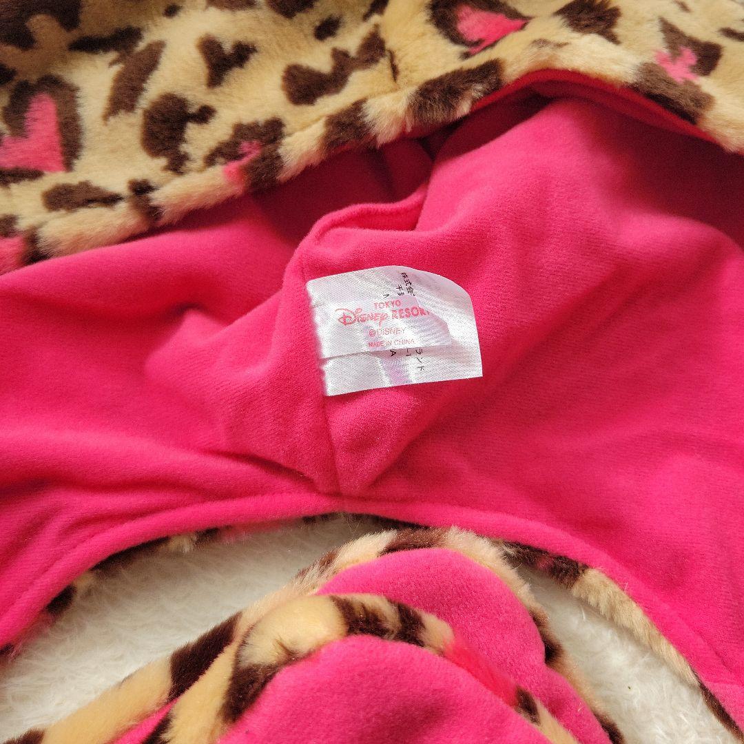 ディズニー ミニー ヒョウ柄マフラー ファンキャップ - メルカリ