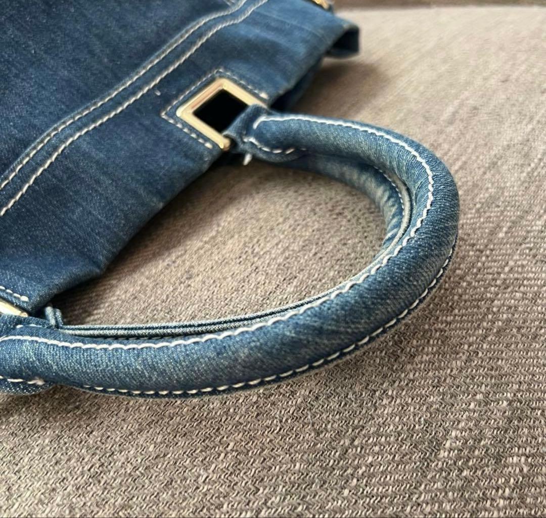 定価15万‼️ 削除予定⚠️ PRADA カナパ デニム / プラダ ショルダー