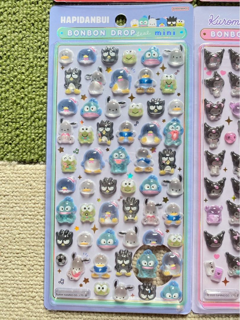 サンリオ ボンボンドロップミニシール 8枚セット