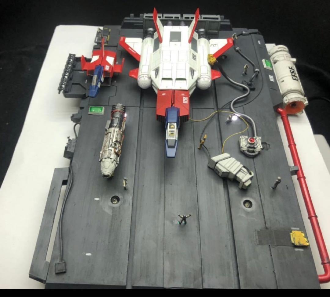 バンダイ コアブースター カスタム カタパルト ジオラマ 受注製作