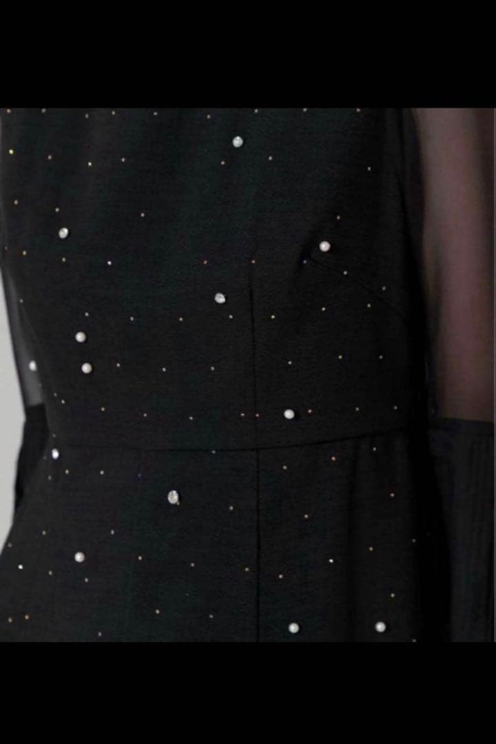 Leja 黒 マーメイド ドレス Sサイズ