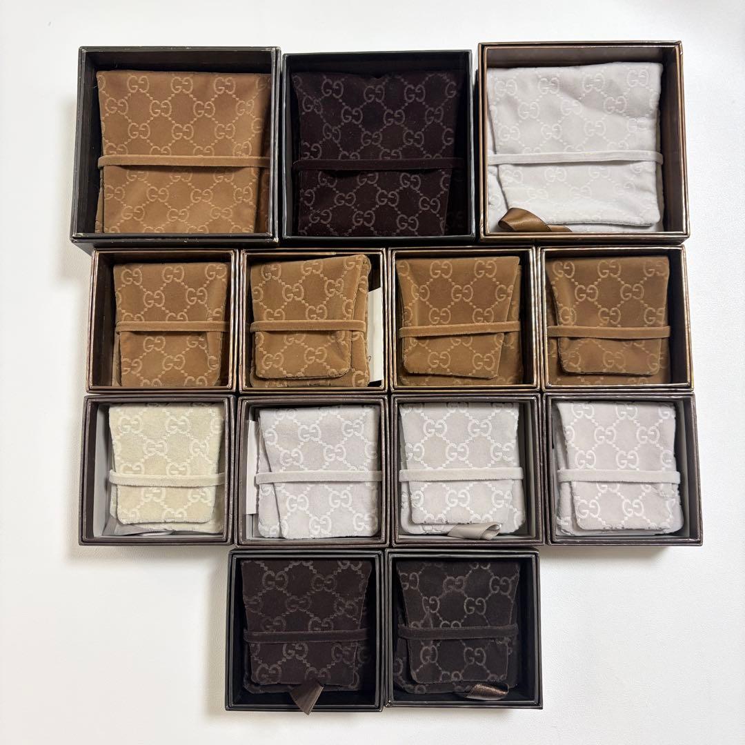 グッチ アクセサリーケース 保存袋 空箱 13個セット まとめ売り 2026年