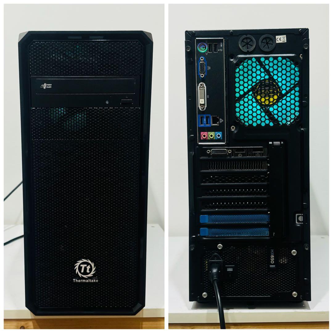 ゲーミングPC】i7-4770 GTX1050Ti メモリ16GB HDD1T