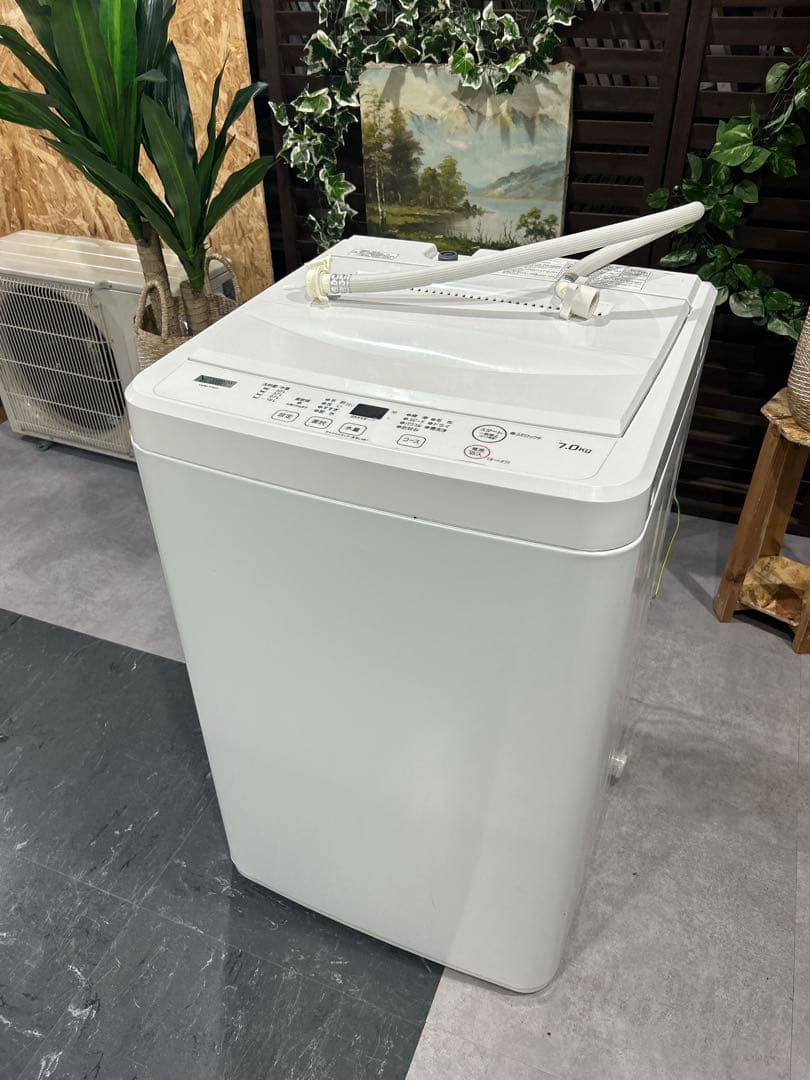 ヤマダセレクト 全自動洗濯機 YWM-T70H1 7kg 2021年製
