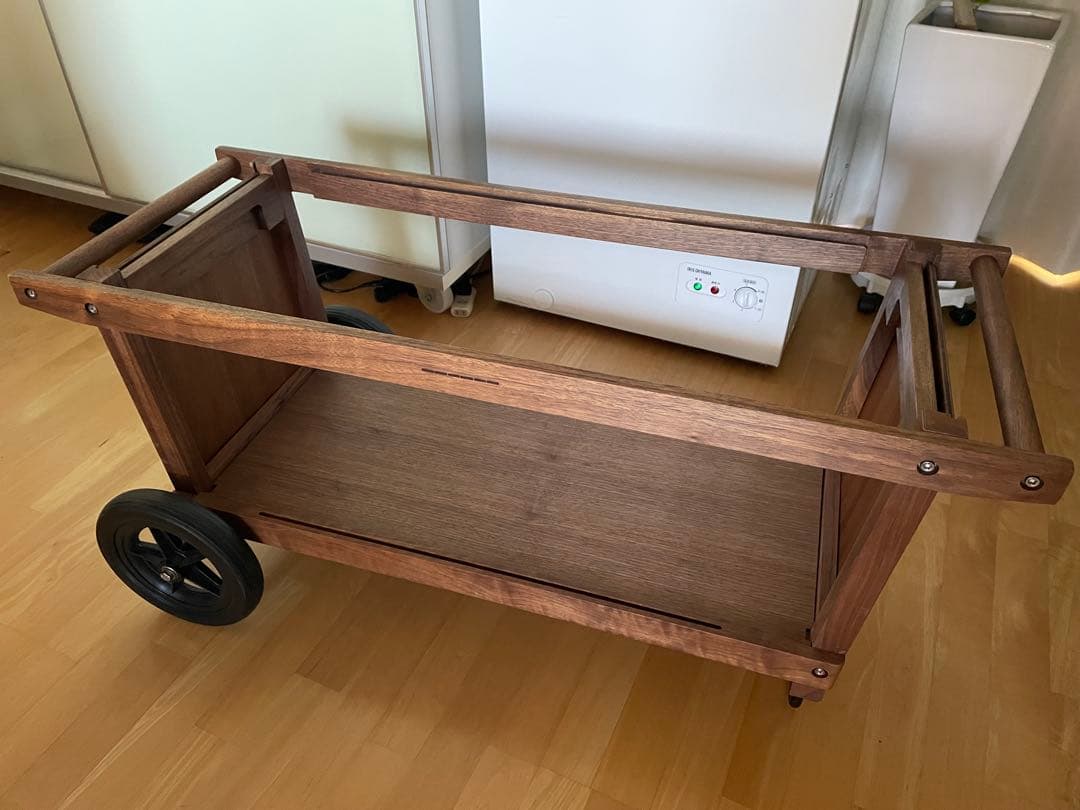 IKIKI シェルフコンテナ L ・ソリッドトップパネル・ホイール・レイン