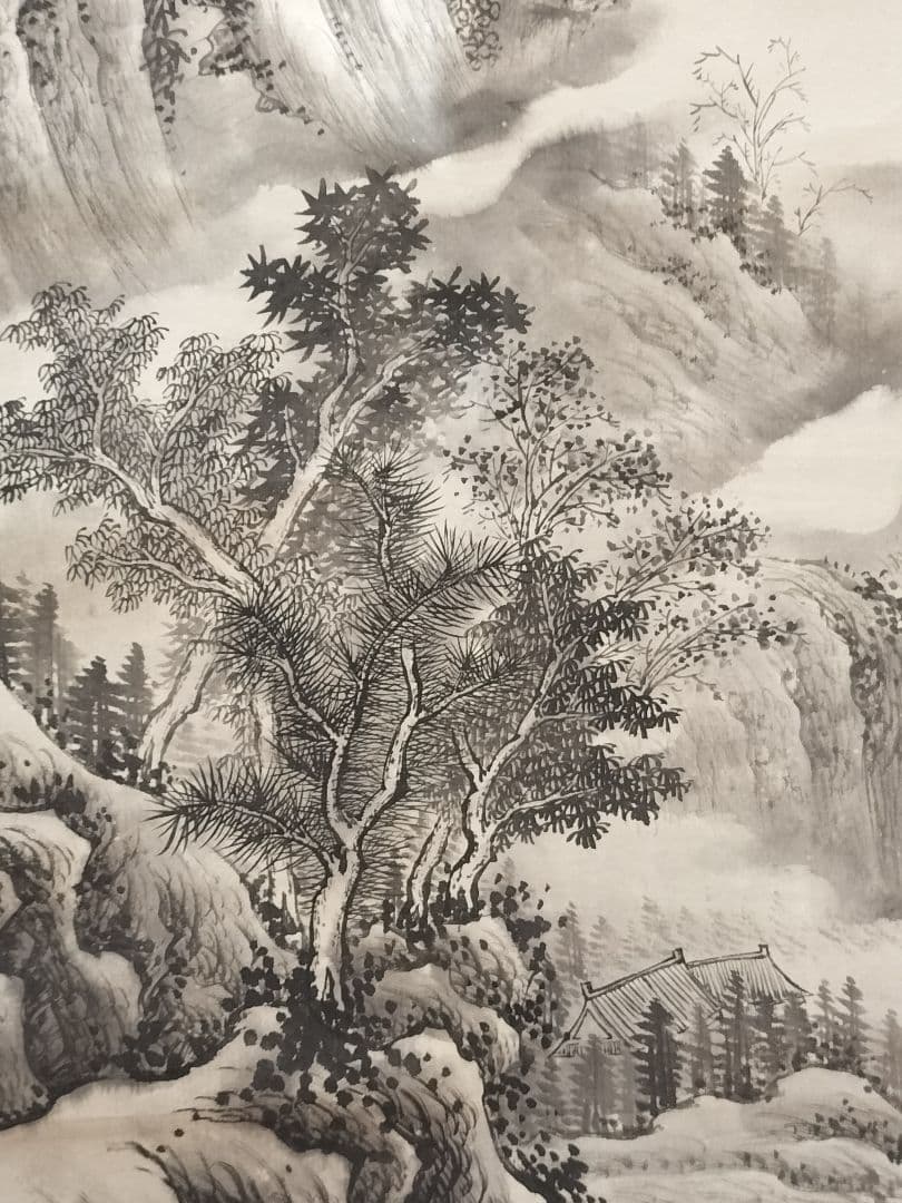 掛け軸 山水画