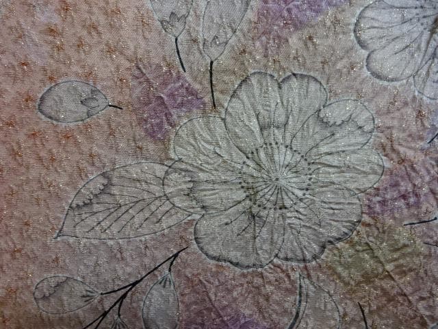 岡田様 振袖 総絞り辻が花 サ-モンピンク - メルカリ