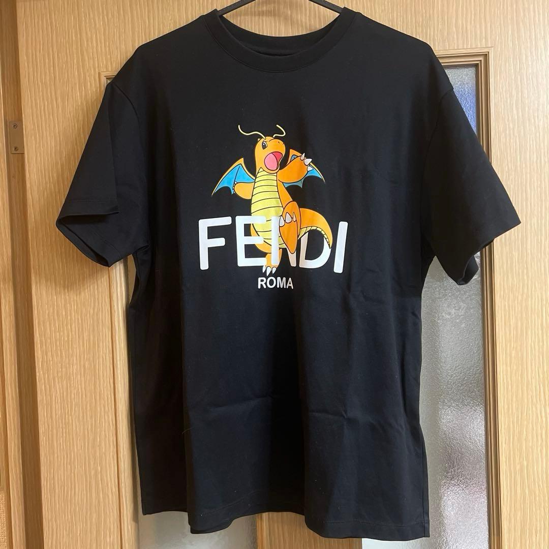FENDI Tシャツ フラグメント ポケモン カイリュー コラボ
