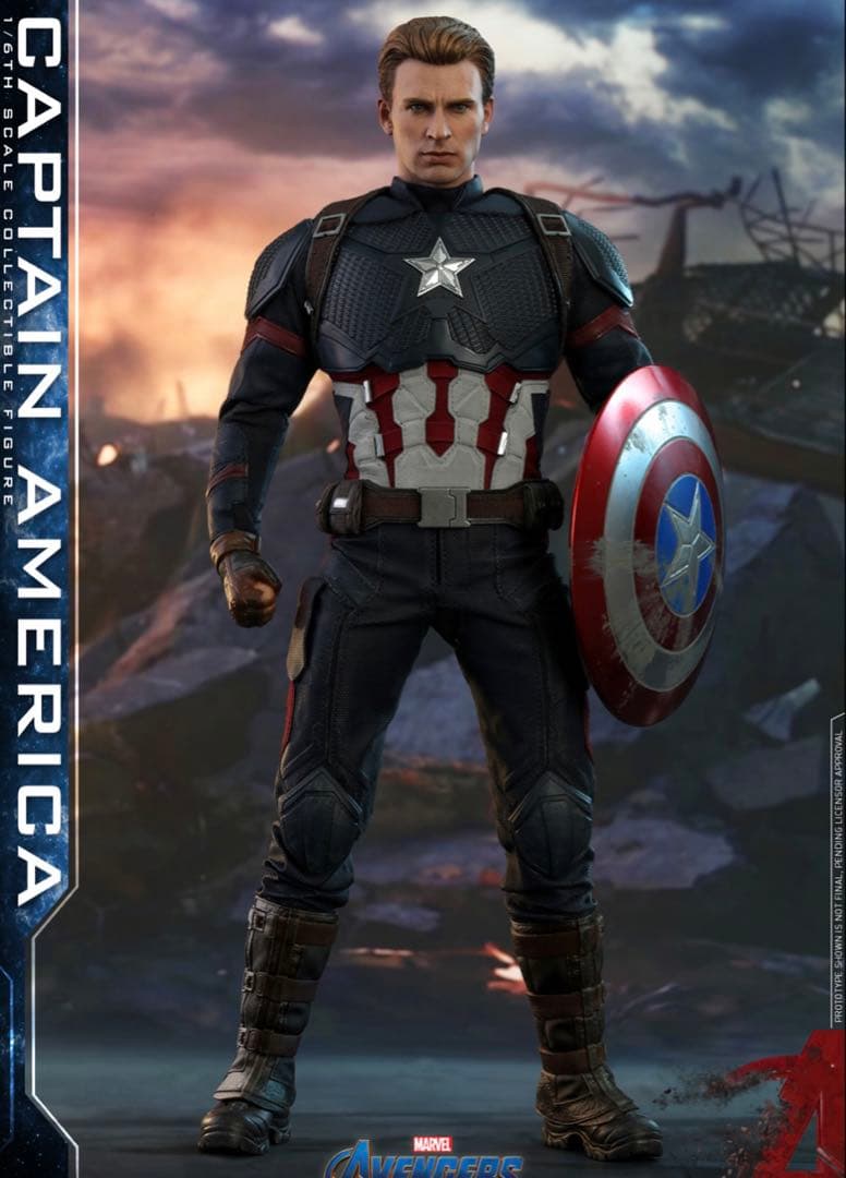 hottoys ホットトイズ アベンジャーズ marvel キャプテンアメリカ