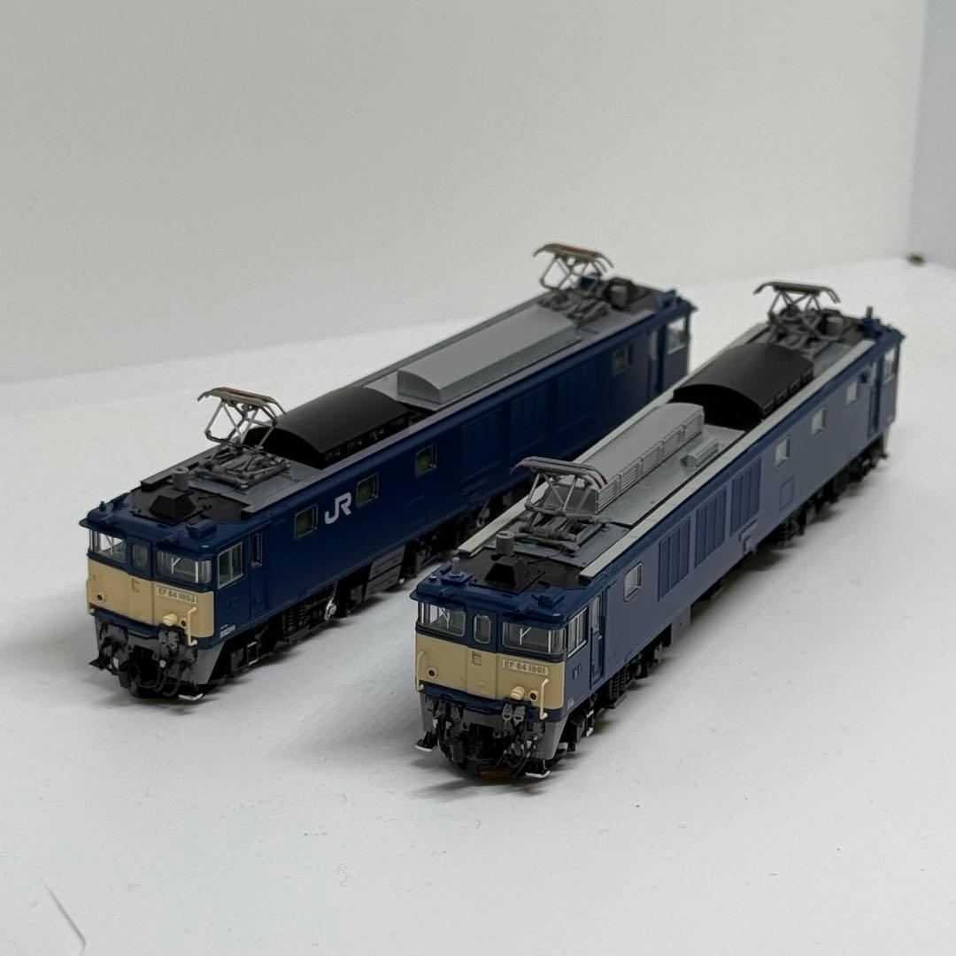 （加工あり）TOMIX EF64 1001 ＋ 1053号機の2両セット