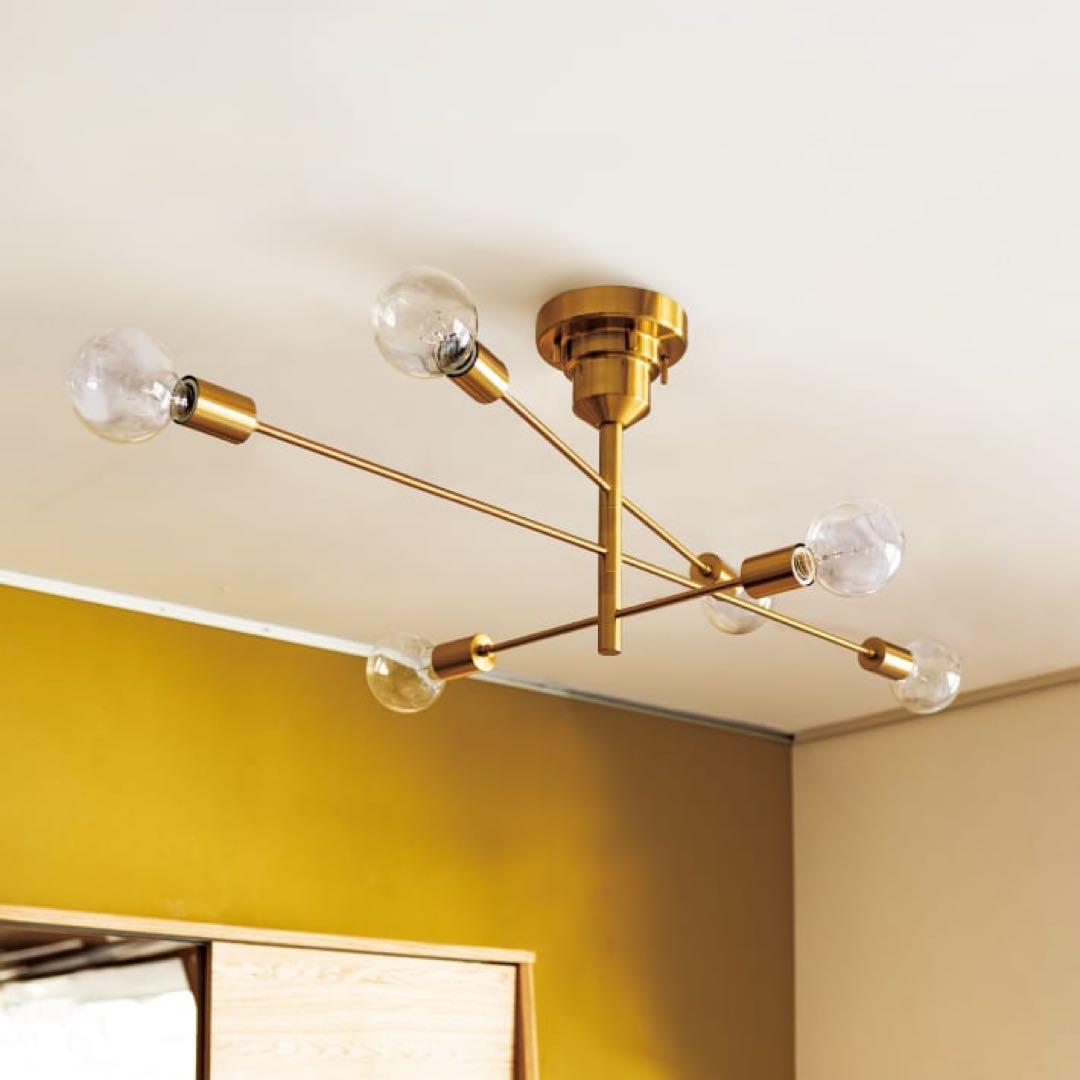 ウニコunico 照明Astreゴールド白熱球つき