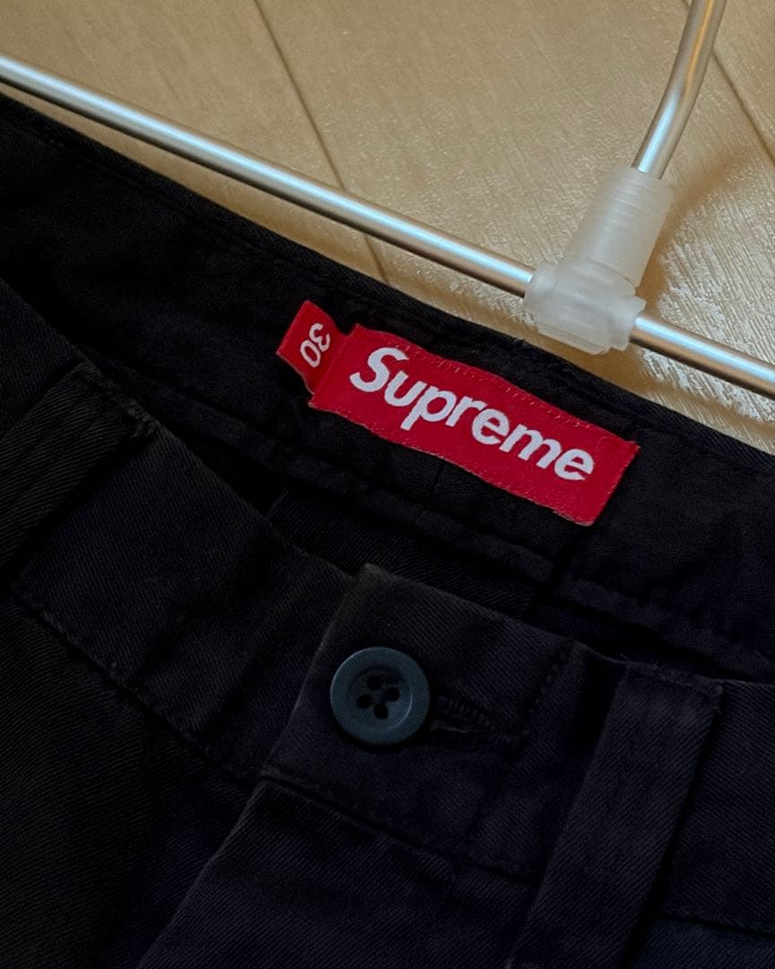 Supreme Chino Pant 30 Black 24fw チノパン - メルカリ