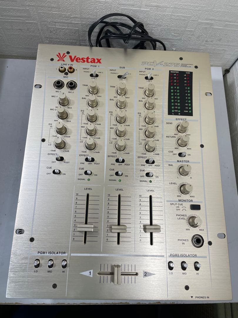 VESTAX ベスタクス PCV-275 縦横フェーダーメンテナンス - メルカリ